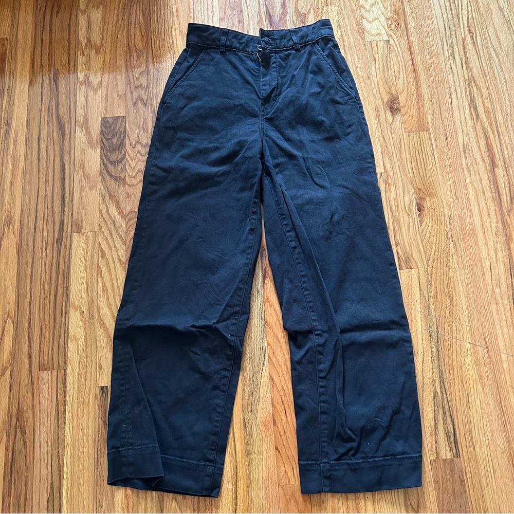 Everlane The Organic Wide Leg Pant